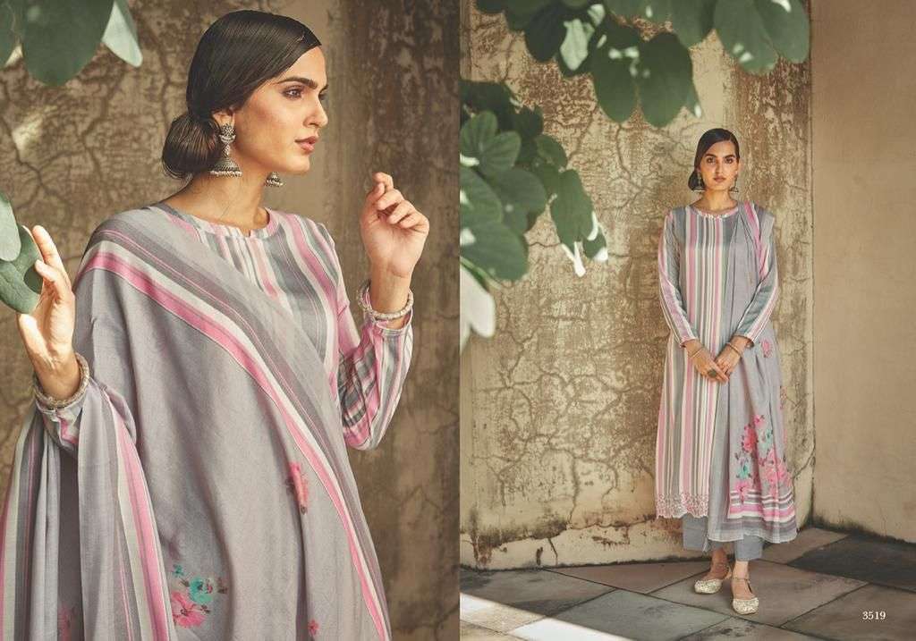 FORBES VOL-2 BY PRM TRENDZ 3518 TO 3525 SERIES INDIAN SUITS BEAUTIFUL FANCY COLORFUL STYLISH PARTY WEAR & OCCASIONAL WEAR PURE JAM SILK DIGITAL PRINT DRESSES AT WHOLESALE PRICE