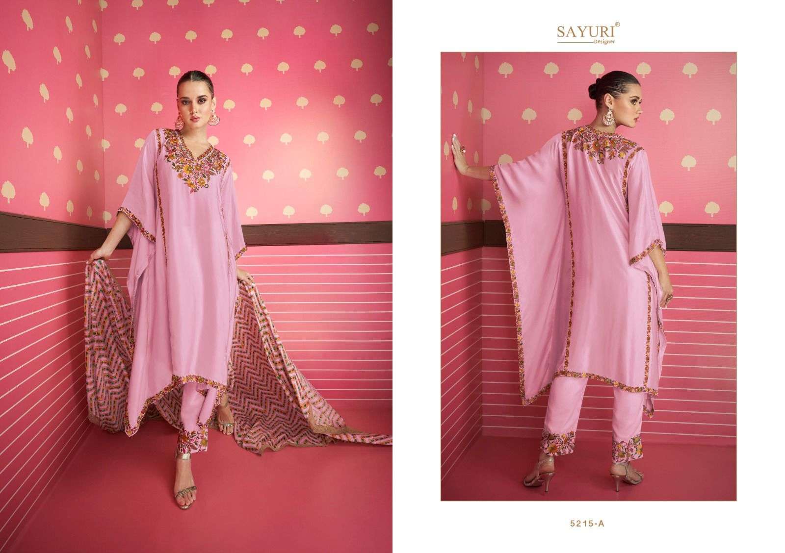 Adonia 5215 Colours By Sayuri 5215 To 5215-C Series Beautiful Stylish Sharara Suits Fancy Colorful Casual Wear & Ethnic Wear & Ready To Wear Satin Silk Dresses At Wholesale Price