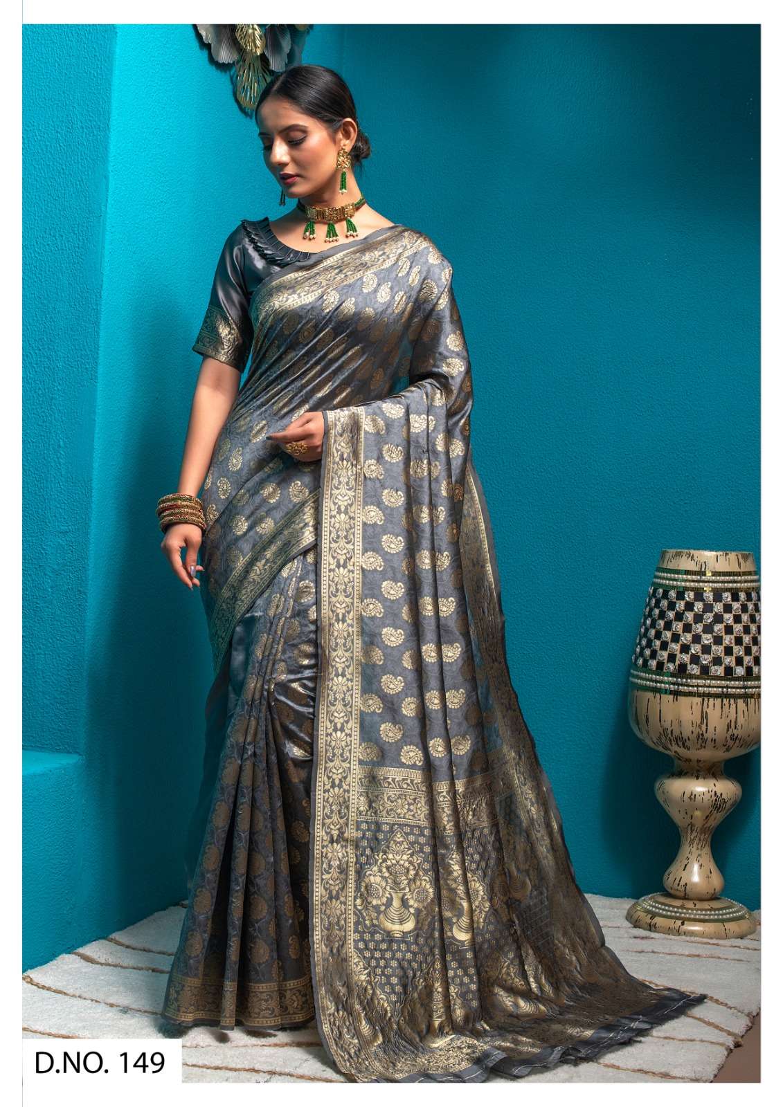 Silki Vol-1 By Pc 149 To 156 Series Indian Traditional Wear Collection Beautiful Stylish Fancy Colorful Party Wear & Occasional Wear Banarasi Silk Sarees At Wholesale Price