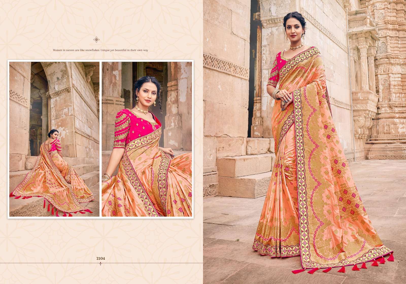 PRERANA 2101 SERIES BY PRERANA 2101 TO 2109 SERIES INDIAN TRADITIONAL WEAR COLLECTION BEAUTIFUL STYLISH FANCY COLORFUL PARTY WEAR & OCCASIONAL WEAR SILK SAREES AT WHOLESALE PRICE