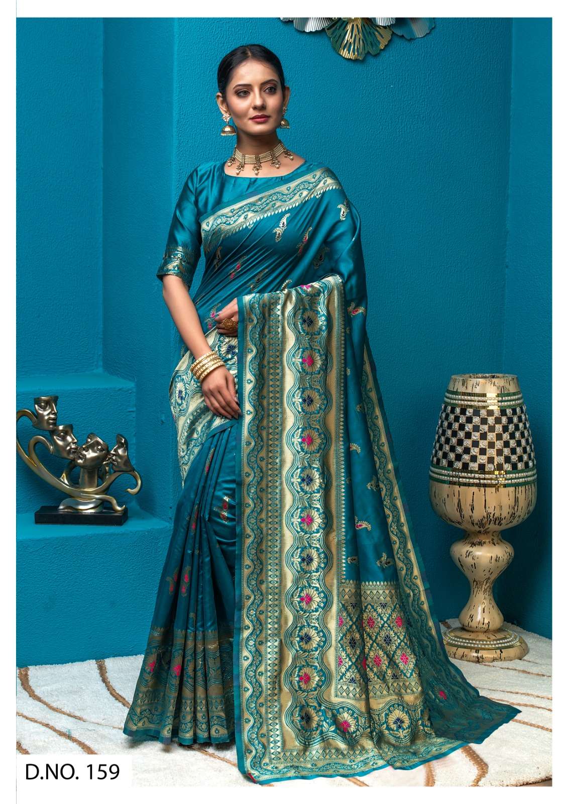 Silki Vol-2 By Pc 157 To 160 Series Indian Traditional Wear Collection Beautiful Stylish Fancy Colorful Party Wear & Occasional Wear Banarasi Silk Sarees At Wholesale Price