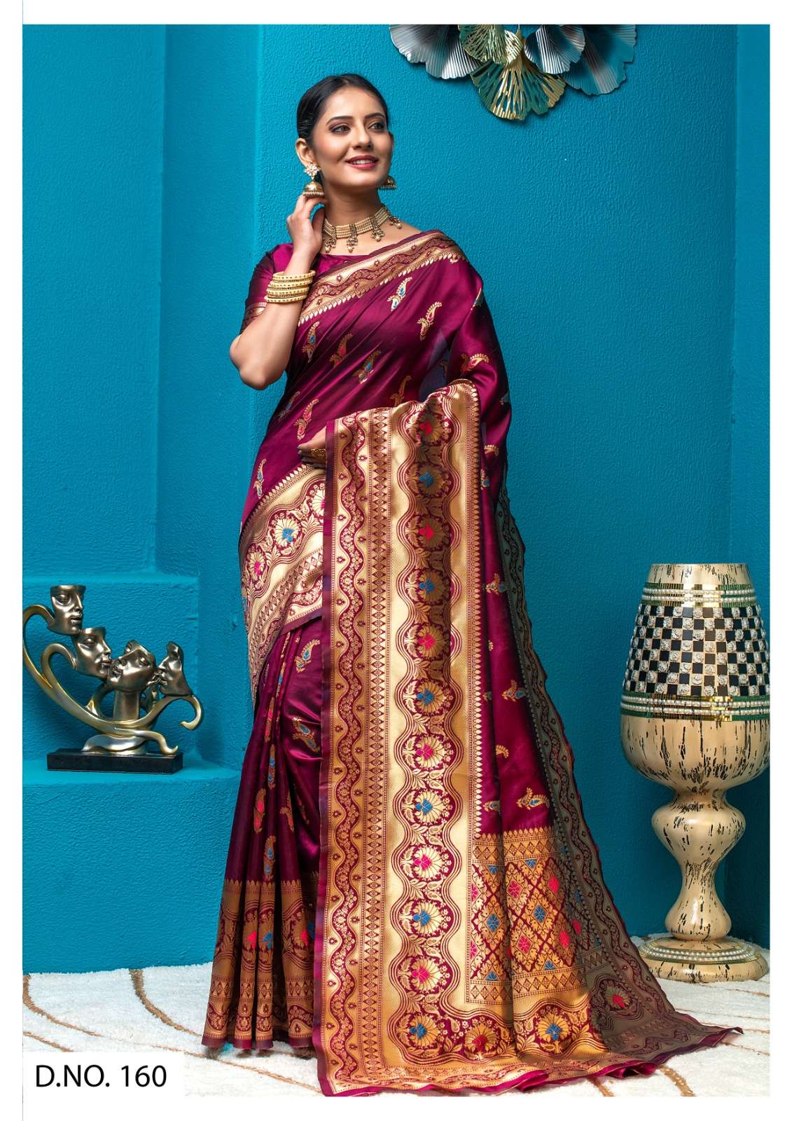 Silki Vol-2 By Pc 157 To 160 Series Indian Traditional Wear Collection Beautiful Stylish Fancy Colorful Party Wear & Occasional Wear Banarasi Silk Sarees At Wholesale Price