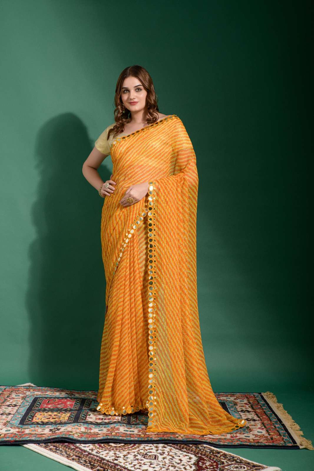 Floral Vol-8 By Pc 01 To 07 Indian Traditional Wear Collection Beautiful Stylish Fancy Colorful Party Wear & Occasional Wear Organza Sarees At Wholesale Price