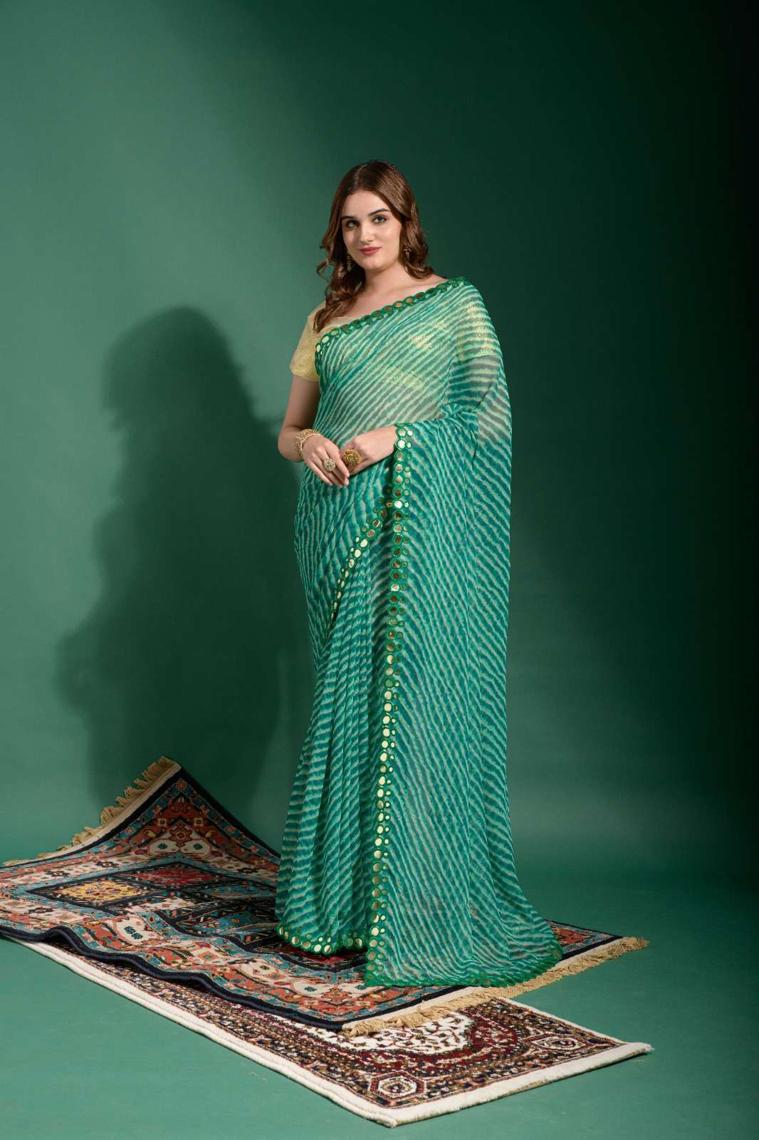 Floral Vol-8 By Pc 01 To 07 Indian Traditional Wear Collection Beautiful Stylish Fancy Colorful Party Wear & Occasional Wear Organza Sarees At Wholesale Price