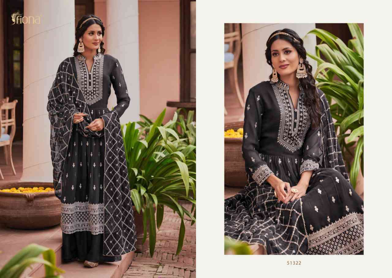 Naariti By Fiona 51321 To 51326 Series Beautiful Sharara Suits Colorful Stylish Fancy Casual Wear & Ethnic Wear Premium Georgette Dresses At Wholesale Price