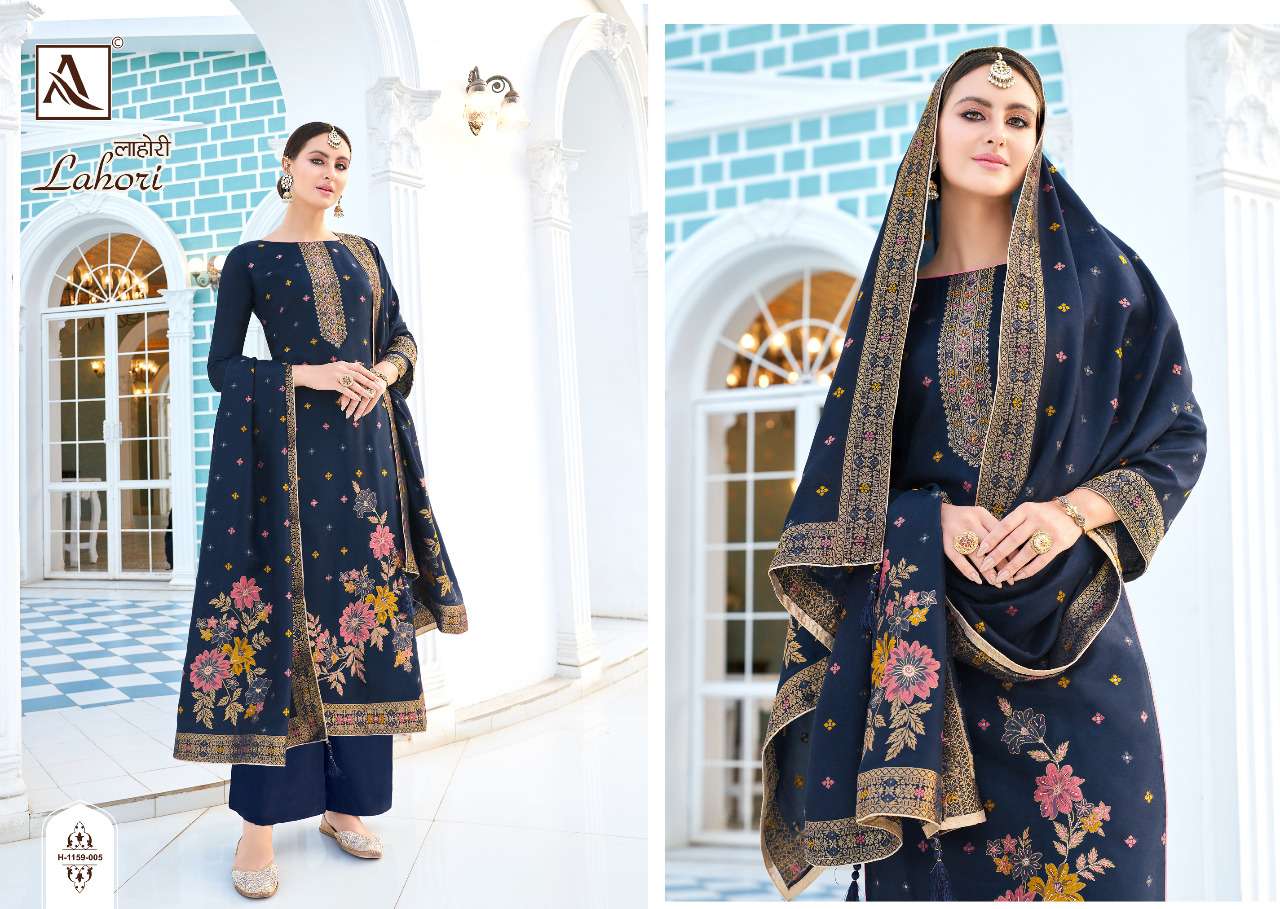 Lahori By Alok Suits 1159-001 To 1159-005 Series Designer Stylish Fancy Colorful Beautiful Party Wear & Ethnic Wear Collection Pure Viscose Jacquard Dresses At Wholesale Price