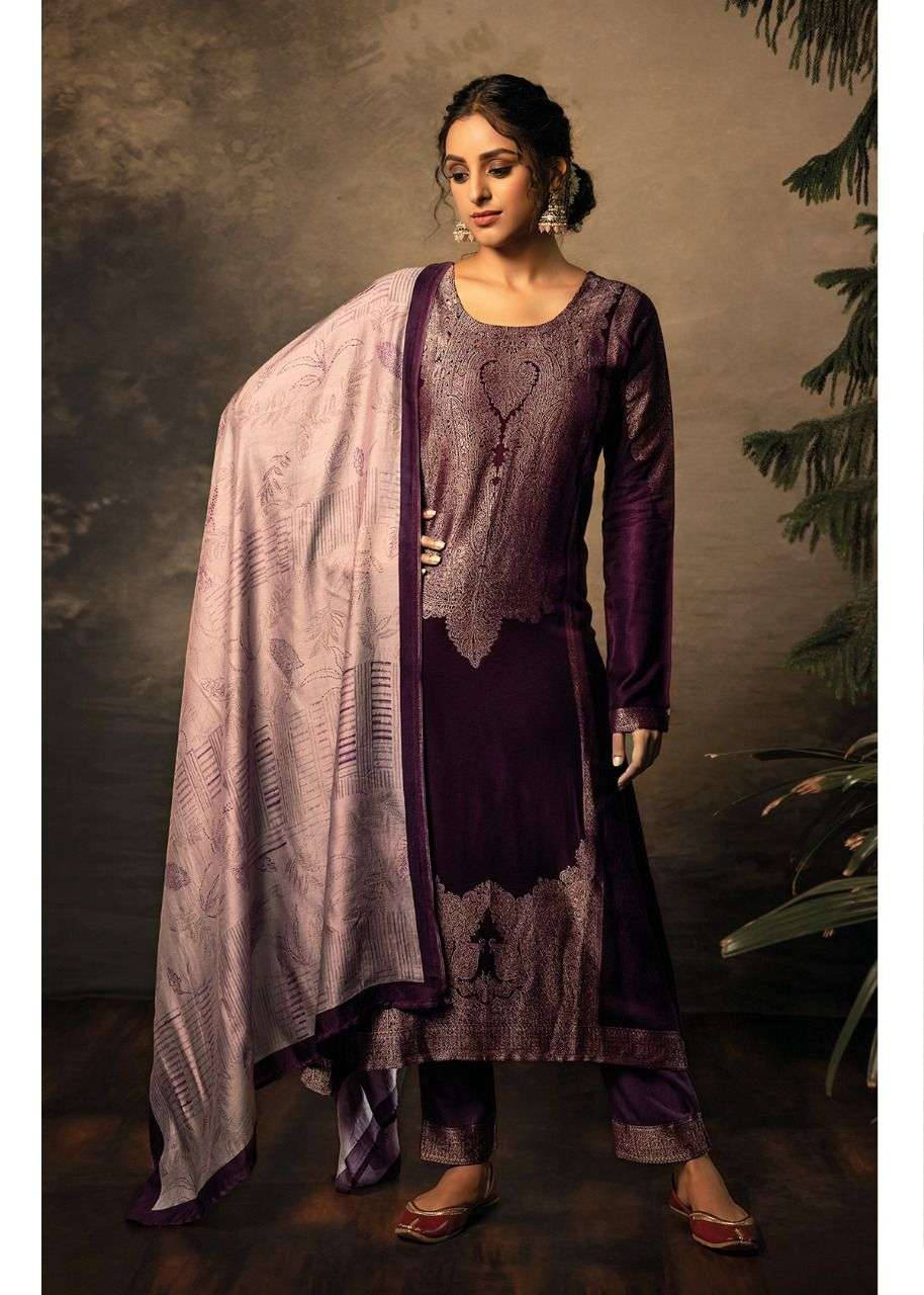 AAMOD BY OM TEX 251 TO 256 SERIES BEAUTIFUL SUITS COLORFUL STYLISH FANCY CASUAL WEAR & ETHNIC WEAR MUSLIN JACQUARD DRESSES AT WHOLESALE PRICE