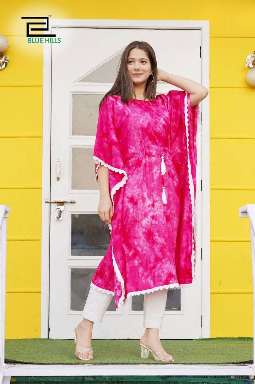 KAFTAN VOL-1 BY BLUE HILLS 01 TO 08 SERIES DESIGNER STYLISH FANCY COLORFUL BEAUTIFUL PARTY WEAR & ETHNIC WEAR COLLECTION HEAVY RAYON SLUB KAFTANS AT WHOLESALE PRICE