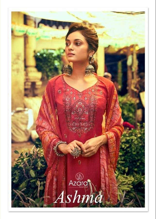 Ashma By Azara 36001 To 36006 Series Beautiful Stylish Suits Fancy Colorful Casual Wear & Ethnic Wear & Ready To Wear Pure Viscose Silk Dresses At Wholesale Price