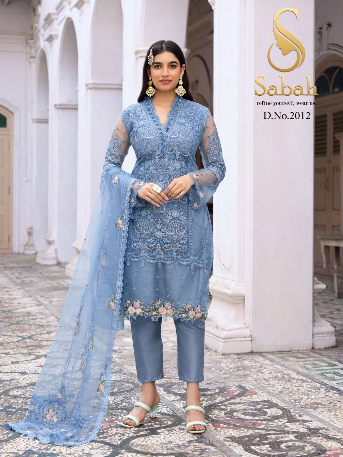 Inayat By Sabah 2011 To 2016 Series Designer Pakistani Suits Beautiful Fancy Colorful Stylish Party Wear & Occasional Wear Heavy Faux Georgette/Net Dresses At Wholesale Price