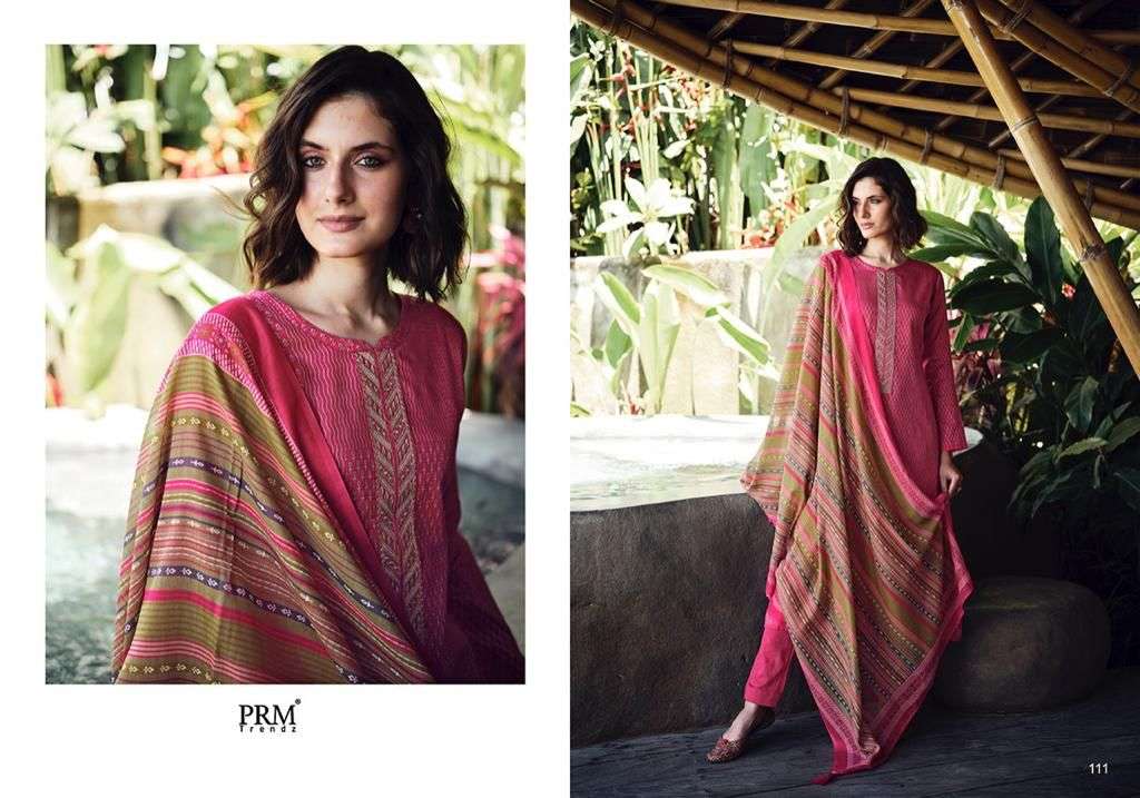 SERENITY BY PRM TRENDZ 111 TO 118 SERIES BEAUTIFUL STYLISH SUITS FANCY COLORFUL CASUAL WEAR & ETHNIC WEAR & READY TO WEAR PURE JAM SILK DRESSES AT WHOLESALE PRICE