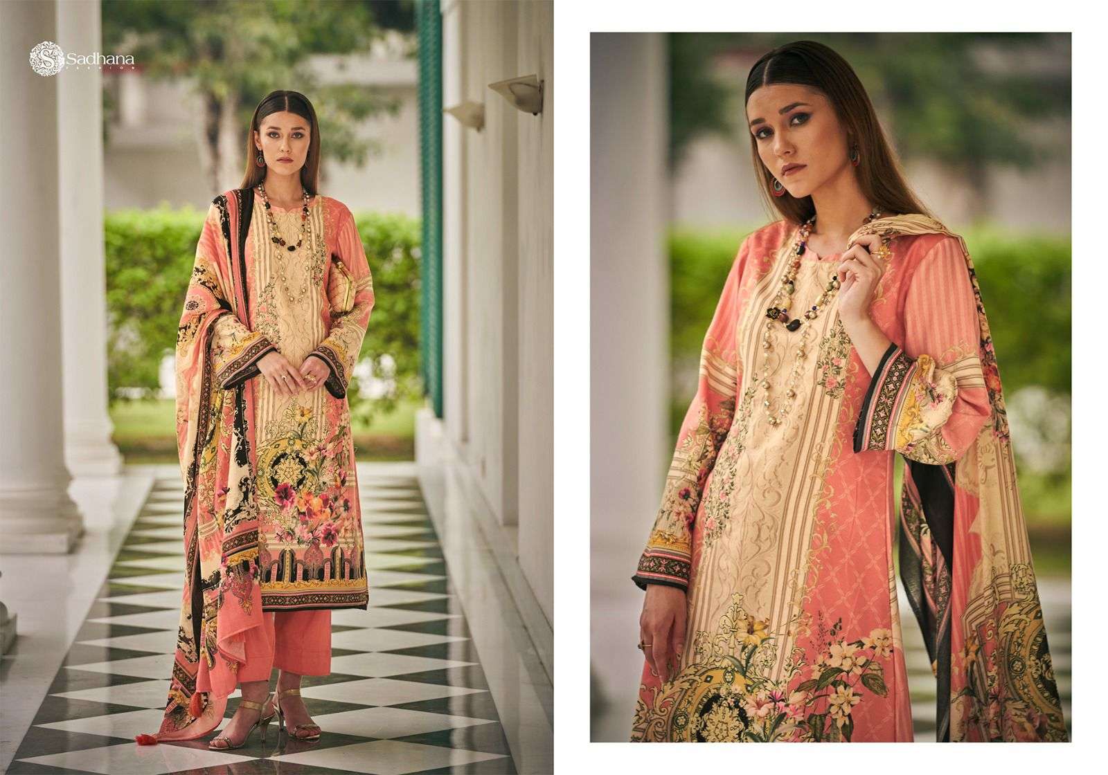 MEHTAB VOL-2 BY SADHANA FASHION 201 TO 208 SERIES BEAUTIFUL STYLISH FESTIVE SUITS FANCY COLORFUL CASUAL WEAR & ETHNIC WEAR & READY TO WEAR PURE JAM COTTON EMBROIDERY DRESSES AT WHOLESALE PRICE