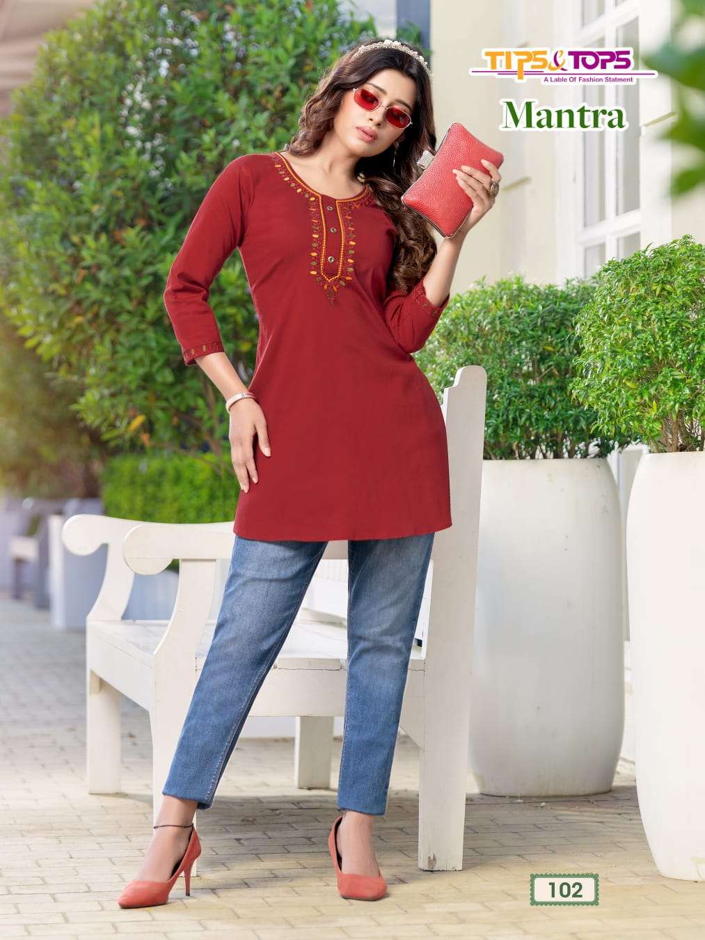 Mantra By Tips And Tops 1001 To 1006 Series Designer Stylish Fancy Colorful Beautiful Party Wear & Ethnic Wear Collection Heavy Rayon Lycra Kurtis At Wholesale Price