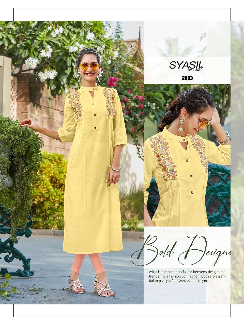 Aayat By Syasii 2001 To 2006 Series Designer Stylish Fancy Colorful Beautiful Party Wear & Ethnic Wear Collection Pure Cotton Kurtis At Wholesale Price
