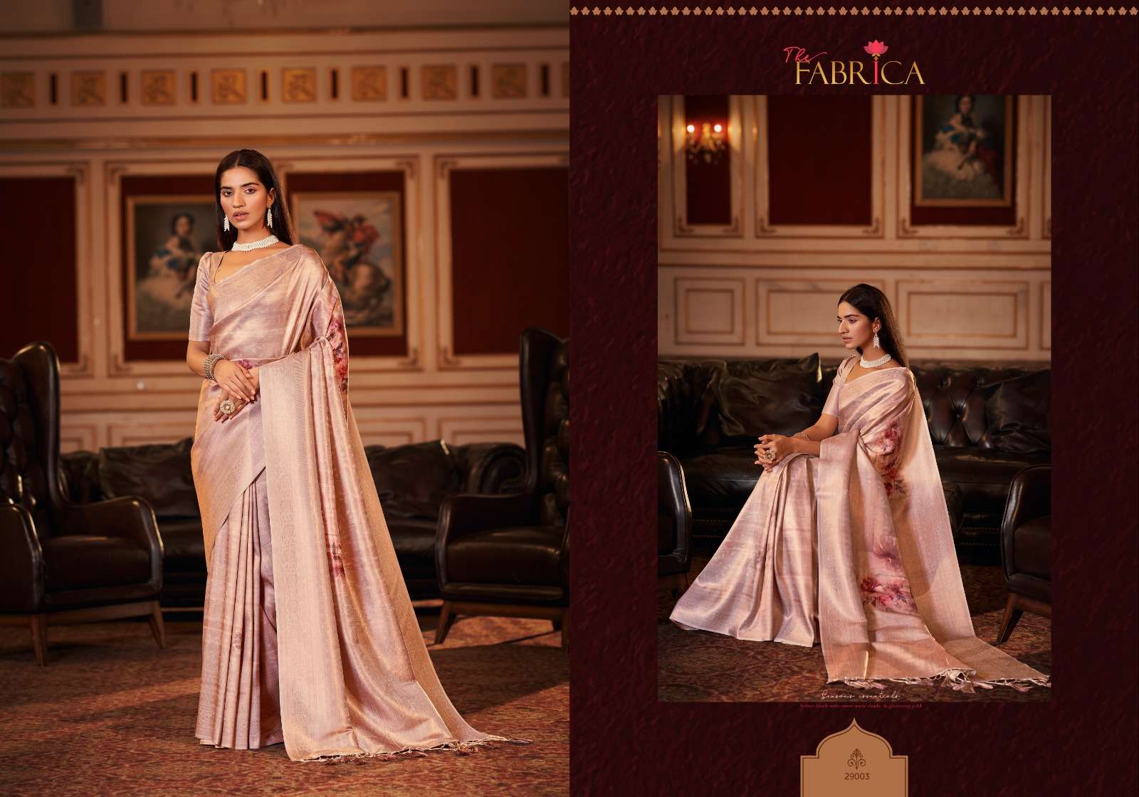 Stirling By The Fabrica 29001 To 29010 Series Indian Traditional Wear Collection Beautiful Stylish Fancy Colorful Party Wear & Occasional Wear Soft Jacquard Sarees At Wholesale Price