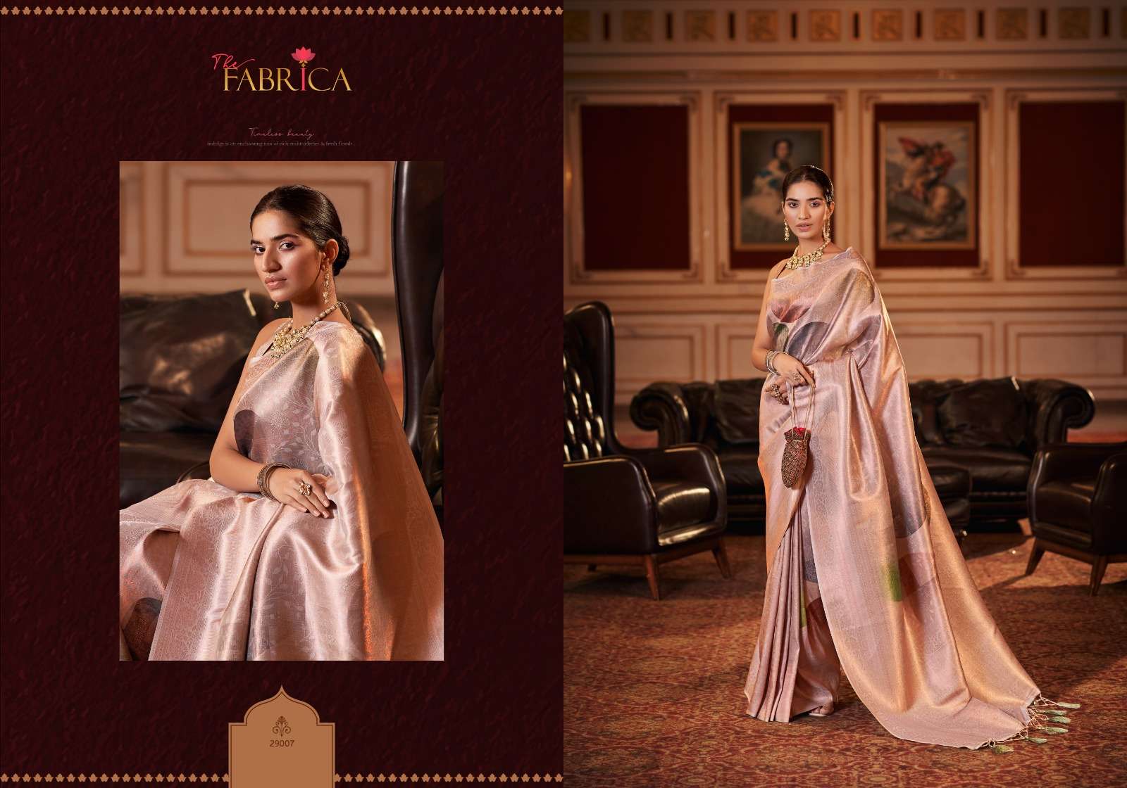 Stirling By The Fabrica 29001 To 29010 Series Indian Traditional Wear Collection Beautiful Stylish Fancy Colorful Party Wear & Occasional Wear Soft Jacquard Sarees At Wholesale Price