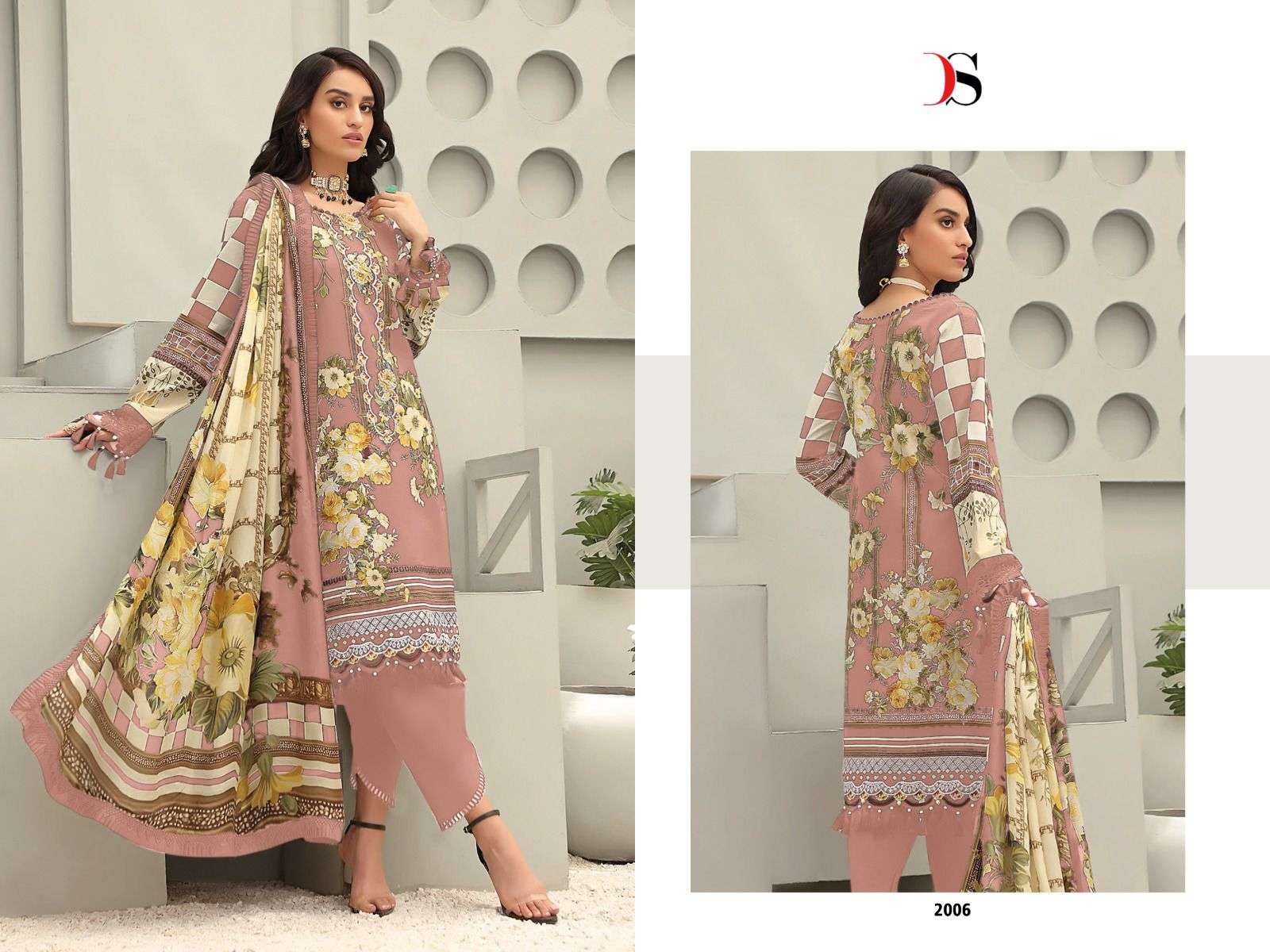 Firdous Queens Court Remix By Deepsy Suits Designer Pakistani Suits Beautiful Fancy Stylish Colorful Party Wear & Occasional Wear Pure Cotton Printed Embroidery Dresses At Wholesale Price