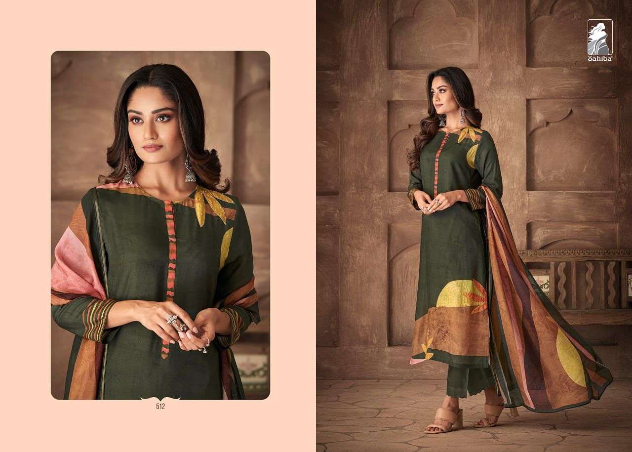 ITRA BY SAHIBA FABRICS BEAUTIFUL SUITS COLORFUL STYLISH FANCY CASUAL WEAR & ETHNIC WEAR MUSLIN SILK DRESSES AT WHOLESALE PRICE