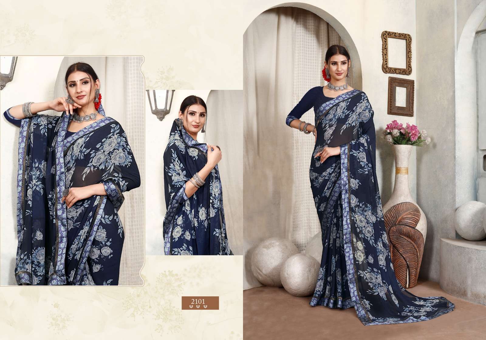 Shalimar By Mintorsi 2101 To 2106 Series Indian Traditional Wear Collection Beautiful Stylish Fancy Colorful Party Wear & Occasional Wear Satin Sarees At Wholesale Price