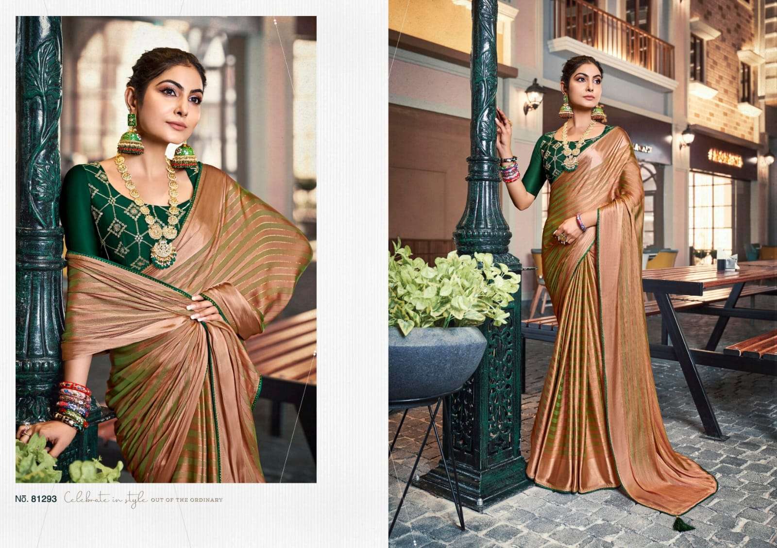 Aarchi By Right Women 81291 To 81298 Series Indian Traditional Wear Collection Beautiful Stylish Fancy Colorful Party Wear & Occasional Wear Two Tone Satin Sarees At Wholesale Price