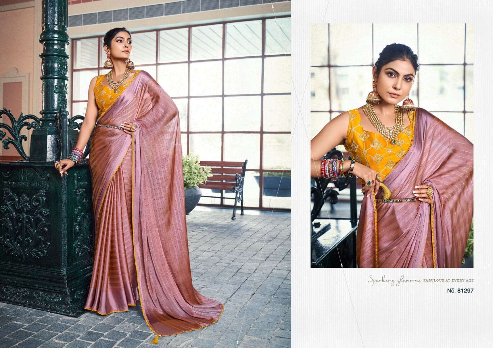 Aarchi By Right Women 81291 To 81298 Series Indian Traditional Wear Collection Beautiful Stylish Fancy Colorful Party Wear & Occasional Wear Two Tone Satin Sarees At Wholesale Price