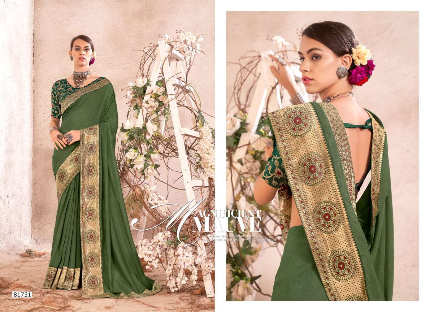 KAAMYA BY RIGHT WOMEN 81731 TO 81738 SERIES INDIAN TRADITIONAL WEAR COLLECTION BEAUTIFUL STYLISH FANCY COLORFUL PARTY WEAR & OCCASIONAL WEAR FANCY SAREES AT WHOLESALE PRICE