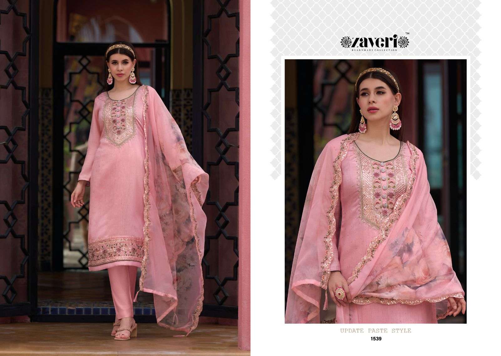 Imroz By Zaveri 1539 To 1542 Series Beautiful Suits Colorful Stylish Fancy Casual Wear & Ethnic Wear Viscose Silk Dresses At Wholesale Price