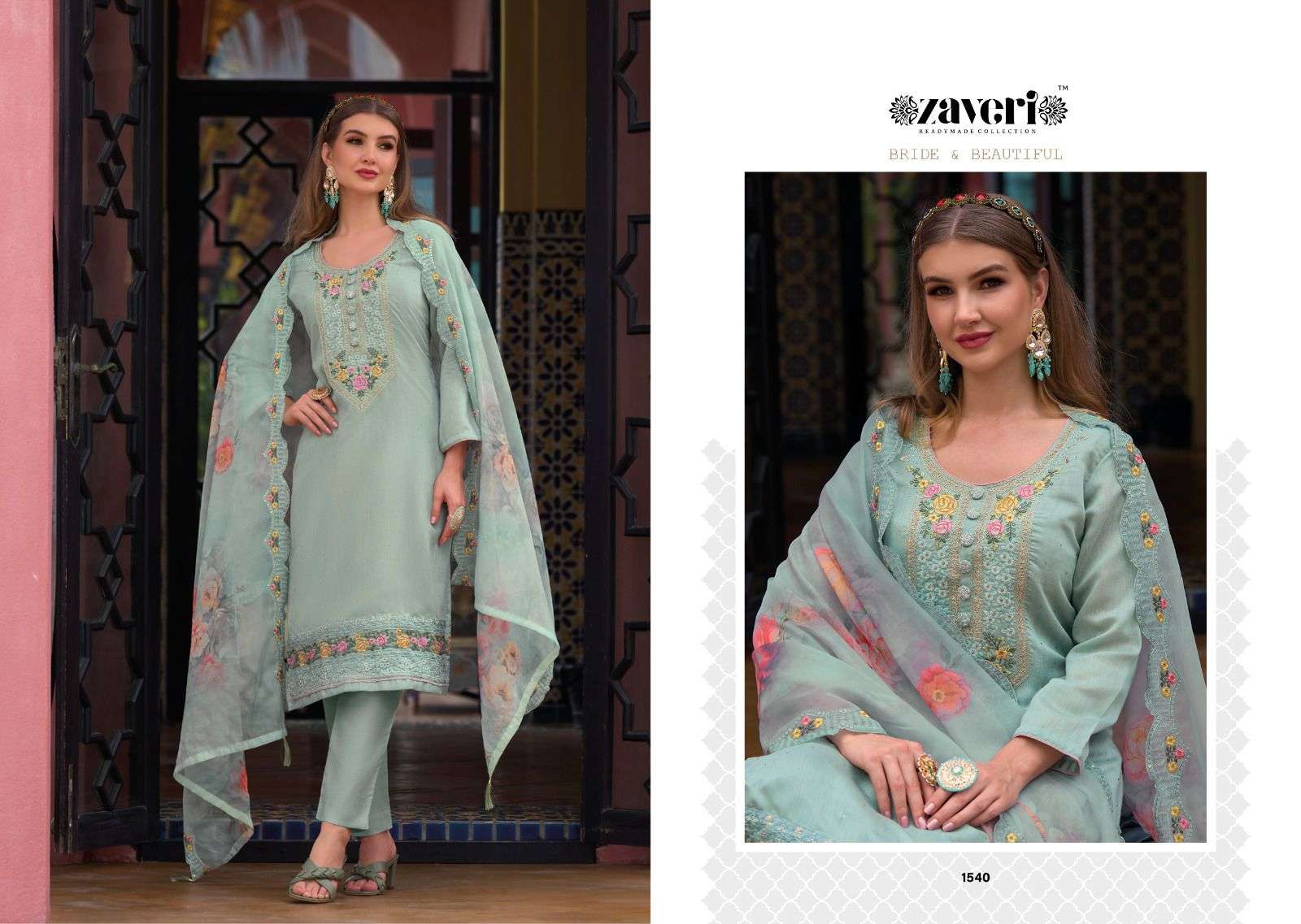 Imroz By Zaveri 1539 To 1542 Series Beautiful Suits Colorful Stylish Fancy Casual Wear & Ethnic Wear Viscose Silk Dresses At Wholesale Price