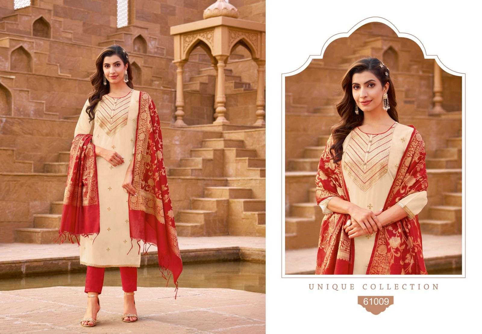 CHULBULI BY ARTIO 61001 TO 61010 SERIES BEAUTIFUL SUITS COLORFUL STYLISH FANCY CASUAL WEAR & ETHNIC WEAR PURE COTTON SILK DRESSES AT WHOLESALE PRICE