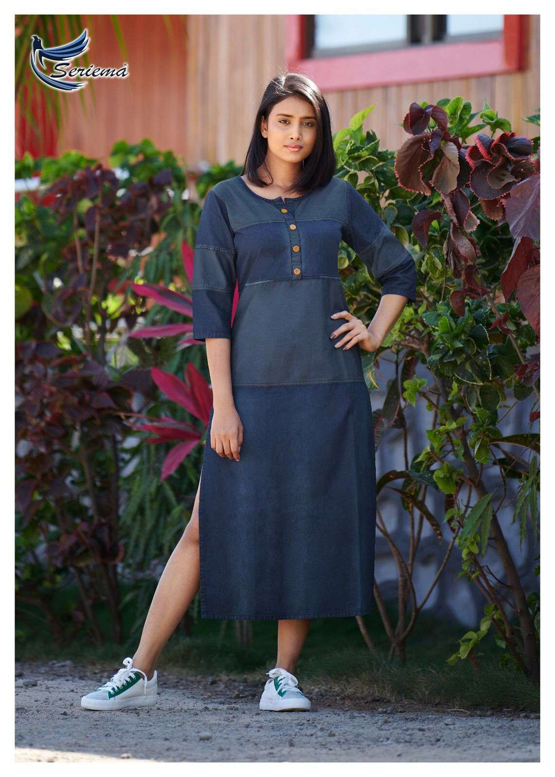 KUMB CAPTURE VOL-4 BY SPARROW 1178 TO 1185 SERIES DESIGNER STYLISH FANCY COLORFUL BEAUTIFUL PARTY WEAR & ETHNIC WEAR COLLECTION COTTON DENIM KURTIS AT WHOLESALE PRICE