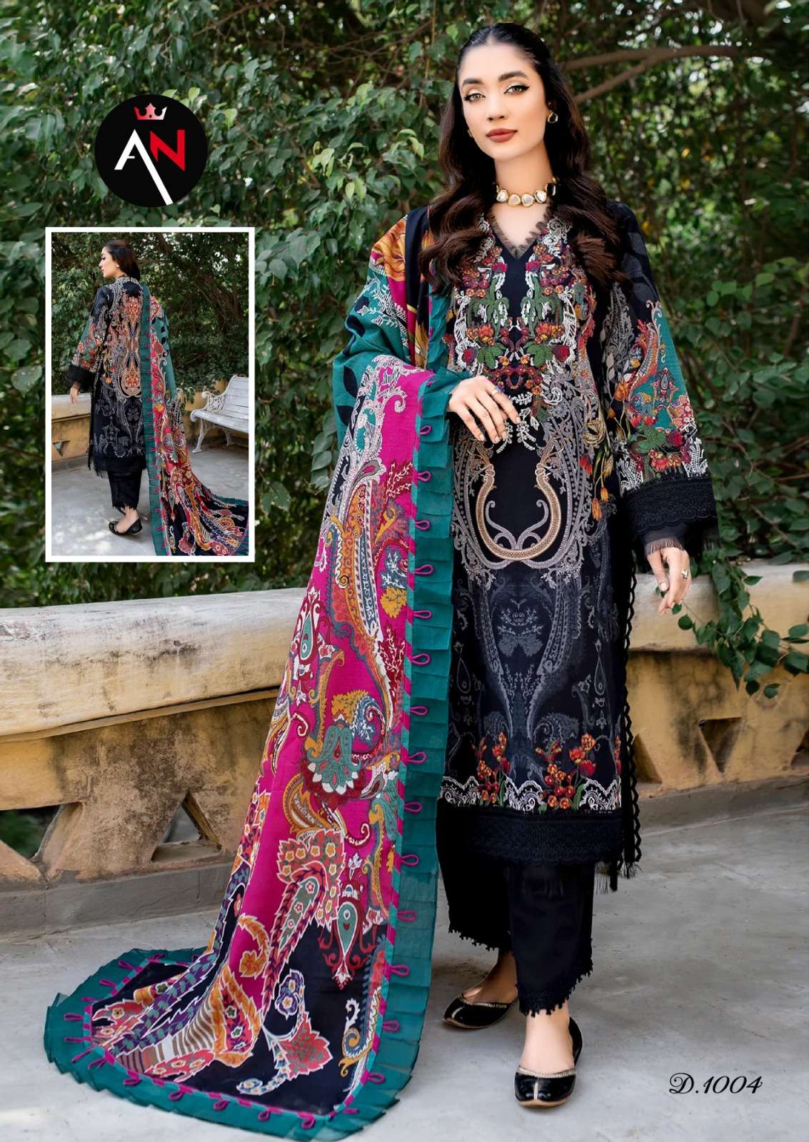 Asifa Nabeel Luxury Cotton Collection Vol-1 By Fashid Wholesale 1001 To 1008 Series Beautiful Suits Stylish Colorful Fancy Casual Wear & Ethnic Wear Cotton Print Dresses At Wholesale Price