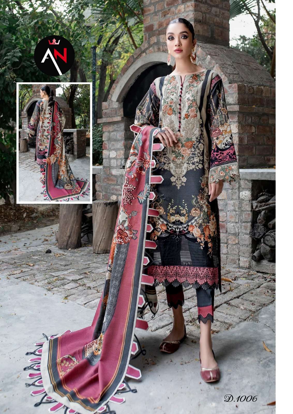 Asifa Nabeel Luxury Cotton Collection Vol-1 By Fashid Wholesale 1001 To 1008 Series Beautiful Suits Stylish Colorful Fancy Casual Wear & Ethnic Wear Cotton Print Dresses At Wholesale Price