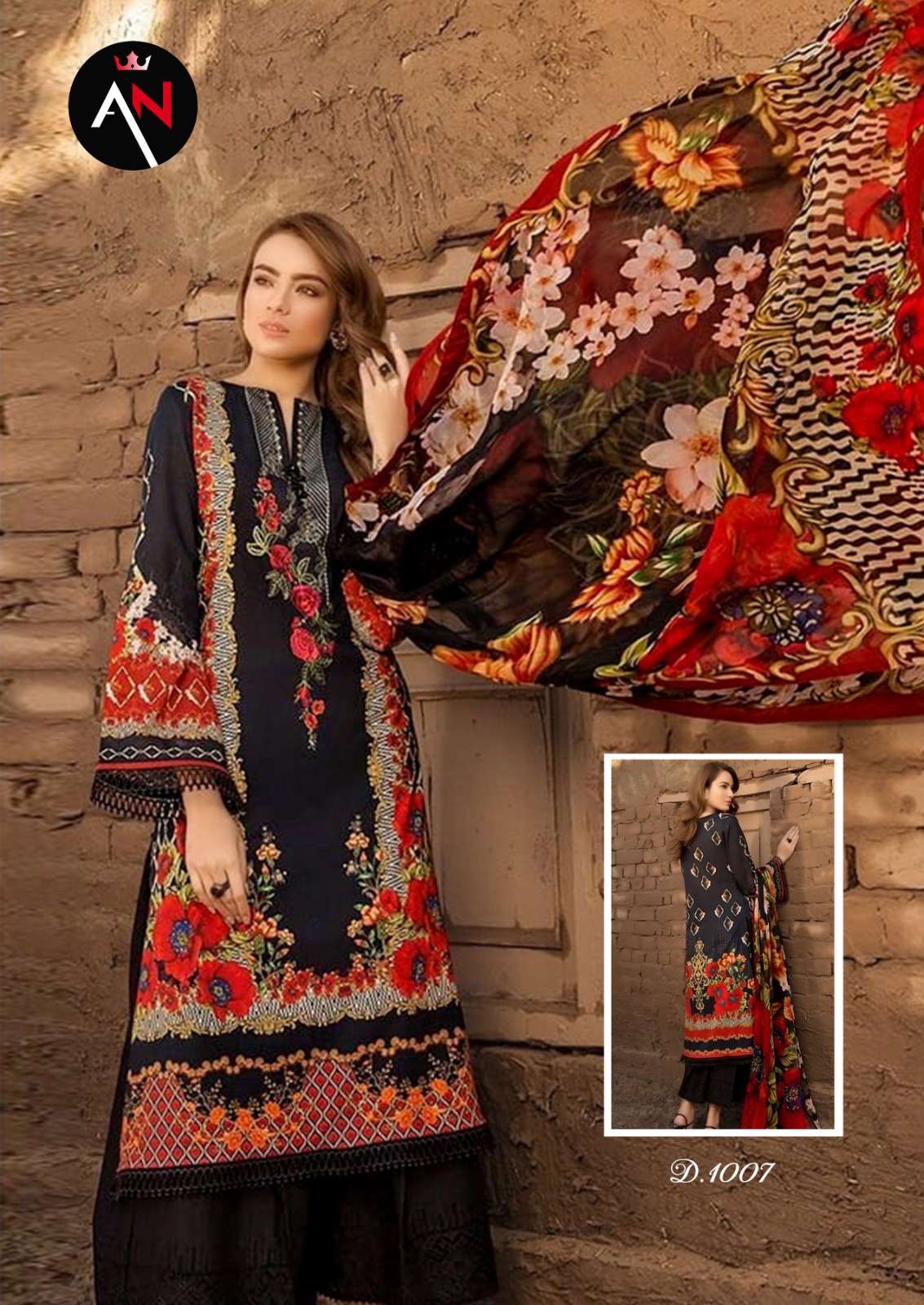 Asifa Nabeel Luxury Cotton Collection Vol-1 By Fashid Wholesale 1001 To 1008 Series Beautiful Suits Stylish Colorful Fancy Casual Wear & Ethnic Wear Cotton Print Dresses At Wholesale Price