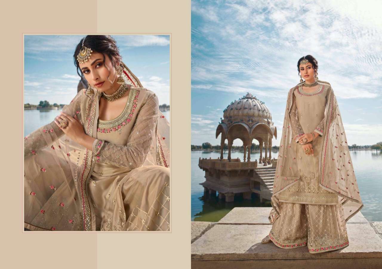 Adira By Fiona 23161 To 23164 Series Designer Sharara Suits Collection Beautiful Stylish Fancy Colorful Party Wear & Occasional Wear Net Embroidered Dresses At Wholesale Price