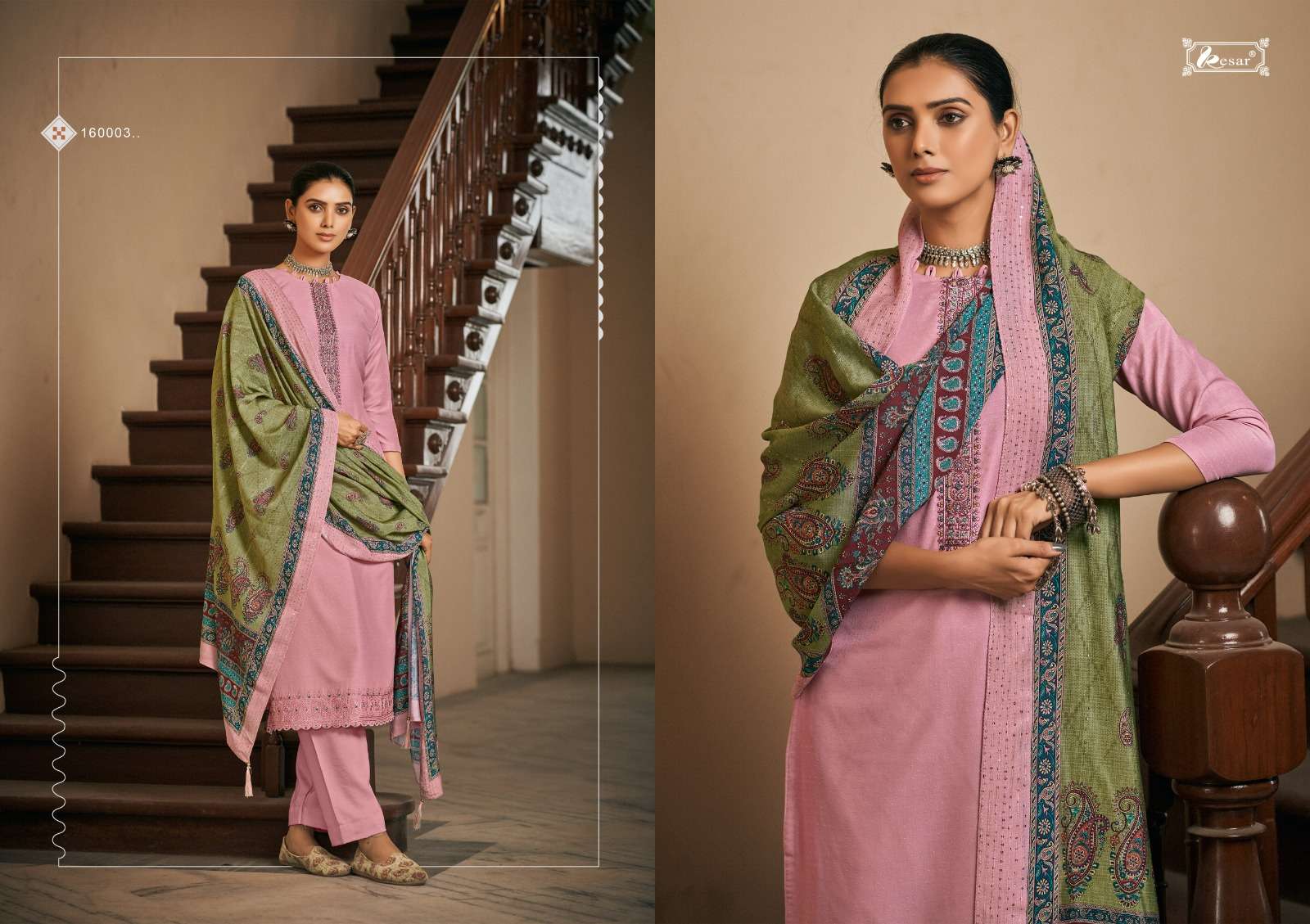 Heer By Kesar 160001 To 160006 Series Beautiful Festive Suits Colorful Stylish Fancy Casual Wear & Ethnic Wear Pure Silk Jacquard Dresses At Wholesale Price