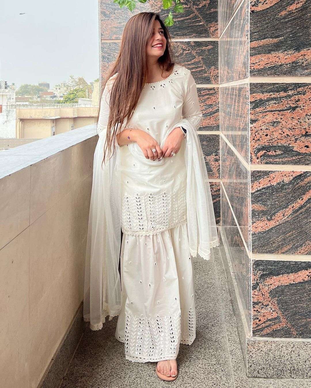 5522 By Fashid Wholesale Designer Sharara Suits Beautiful Fancy Colorful Stylish Party Wear & Occasional Wear Georgette Embroidered Dresses At Wholesale Price