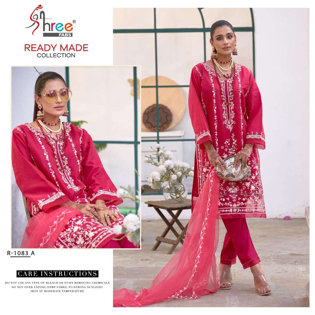 Shree Fabs Hit Design R 1083 Colours By Shree Fabs R 1083 A To R 1083 B Series Designer Festive