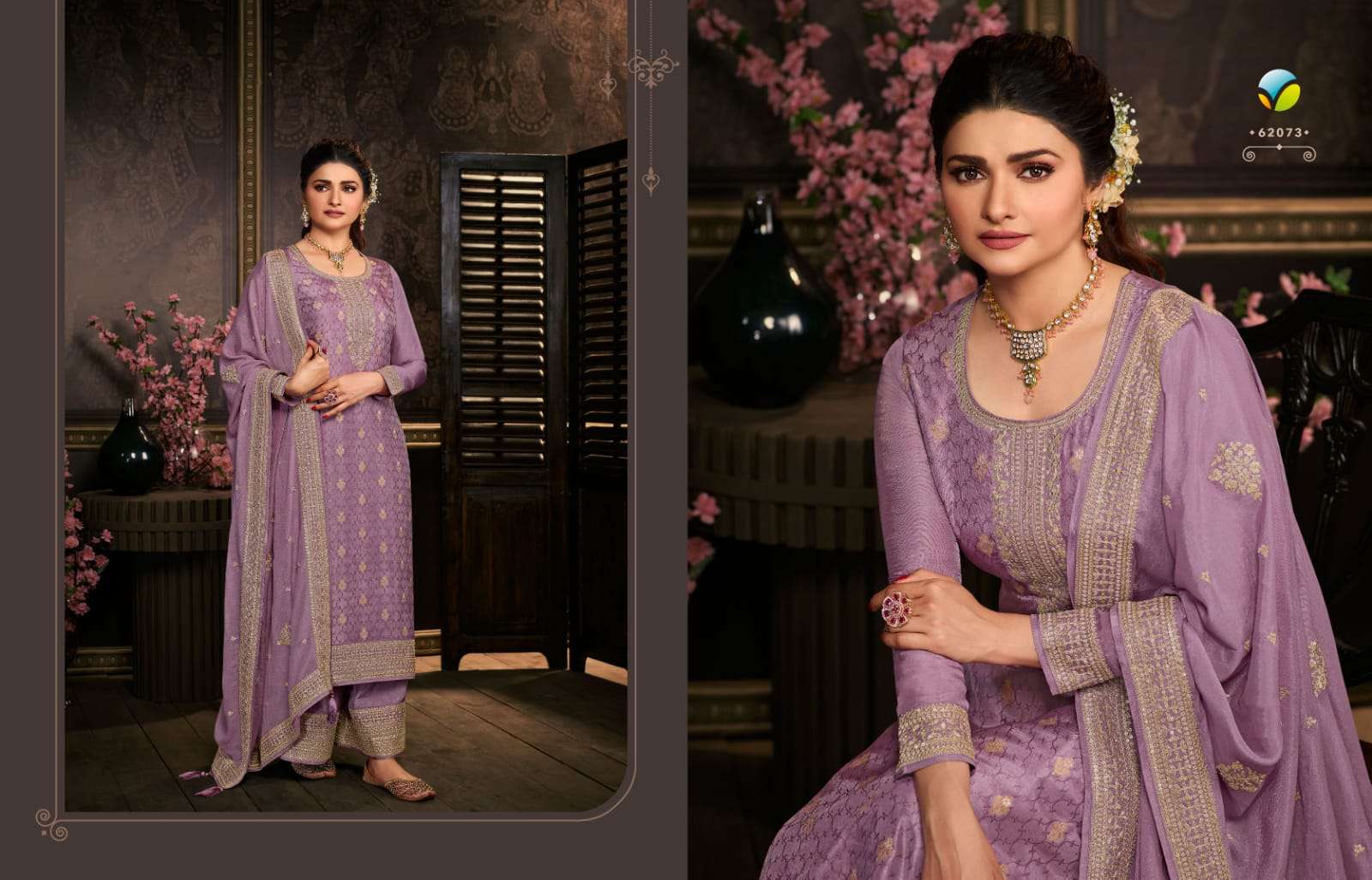 Kaseesh Soha Hitlist By Vinay Fashion Beautiful Stylish Anarkali Suits Fancy Colorful Casual Wear & Ethnic Wear & Ready To Wear Dola Jacquard Embroidery Dresses At Wholesale Price