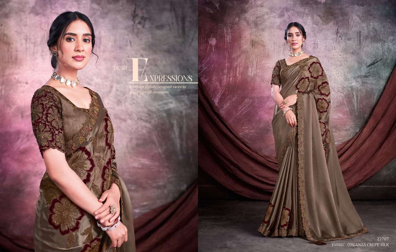 Sarisha By Mahotsav Creation 22707 To 22725 Series Indian Traditional Wear Collection Beautiful Stylish Fancy Colorful Party Wear & Occasional Wear Fancy Sarees At Wholesale Price