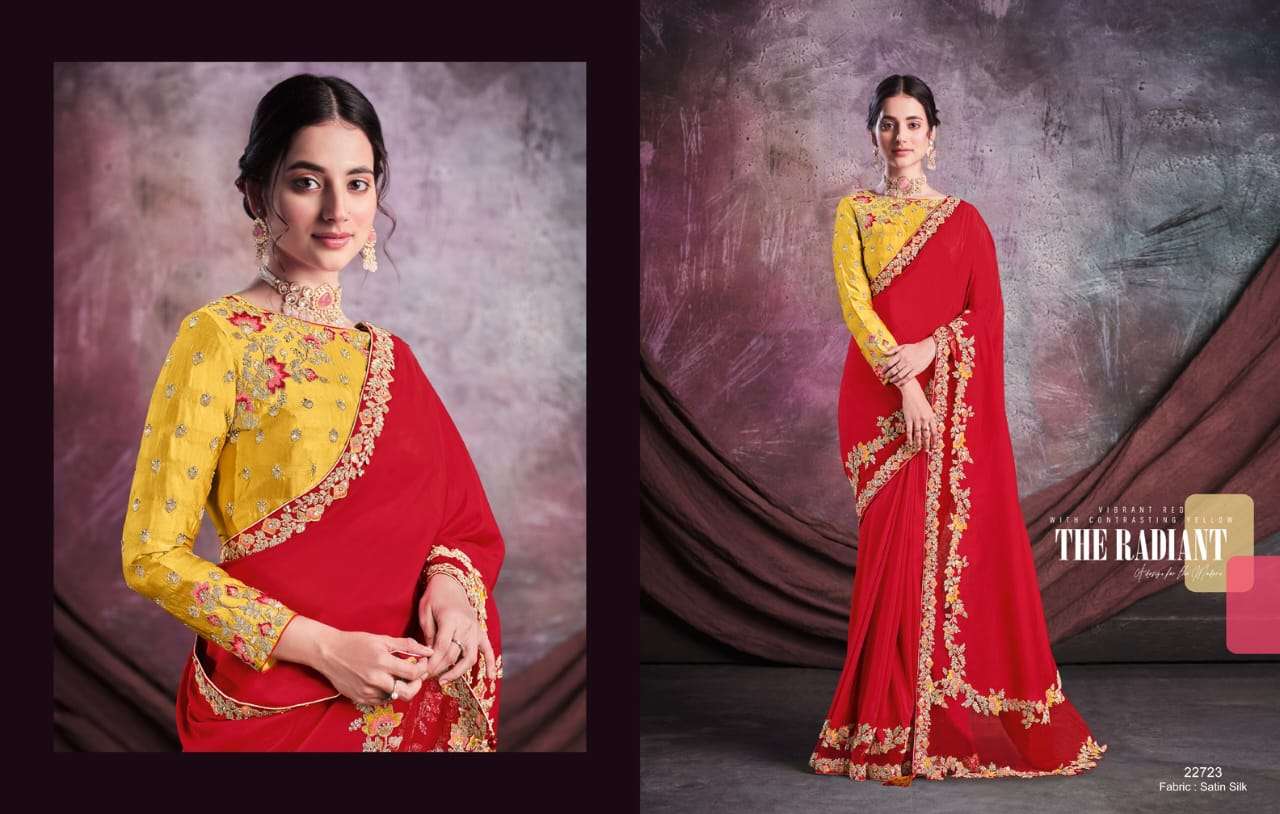 Sarisha By Mahotsav Creation 22707 To 22725 Series Indian Traditional Wear Collection Beautiful Stylish Fancy Colorful Party Wear & Occasional Wear Fancy Sarees At Wholesale Price