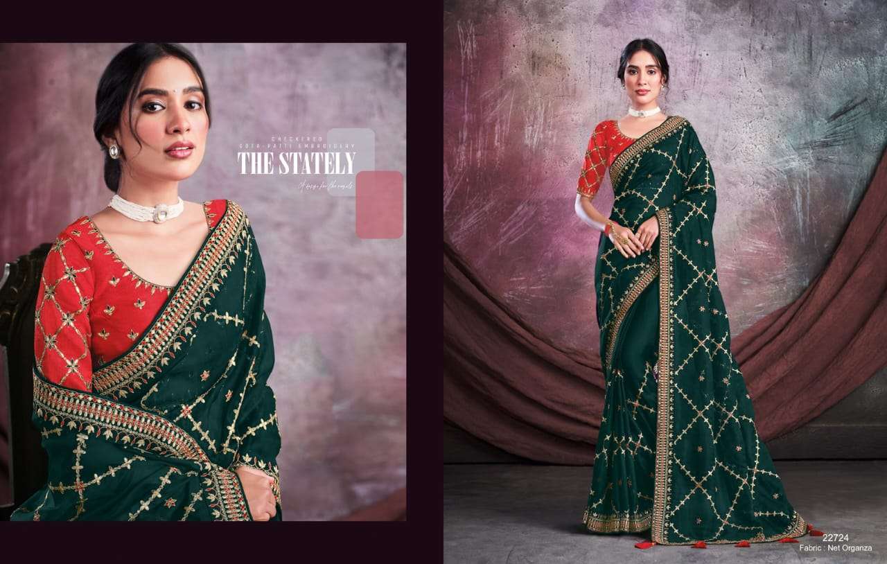 Sarisha By Mahotsav Creation 22707 To 22725 Series Indian Traditional Wear Collection Beautiful Stylish Fancy Colorful Party Wear & Occasional Wear Fancy Sarees At Wholesale Price