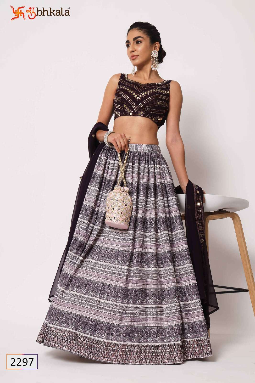 Girly Vol-26 By Shubhkala 2291 To 2299 Series Bridal Wear Collection Beautiful Stylish Colorful Fancy Party Wear & Occasional Wear Art Silk/Georgette Lehengas At Wholesale Price