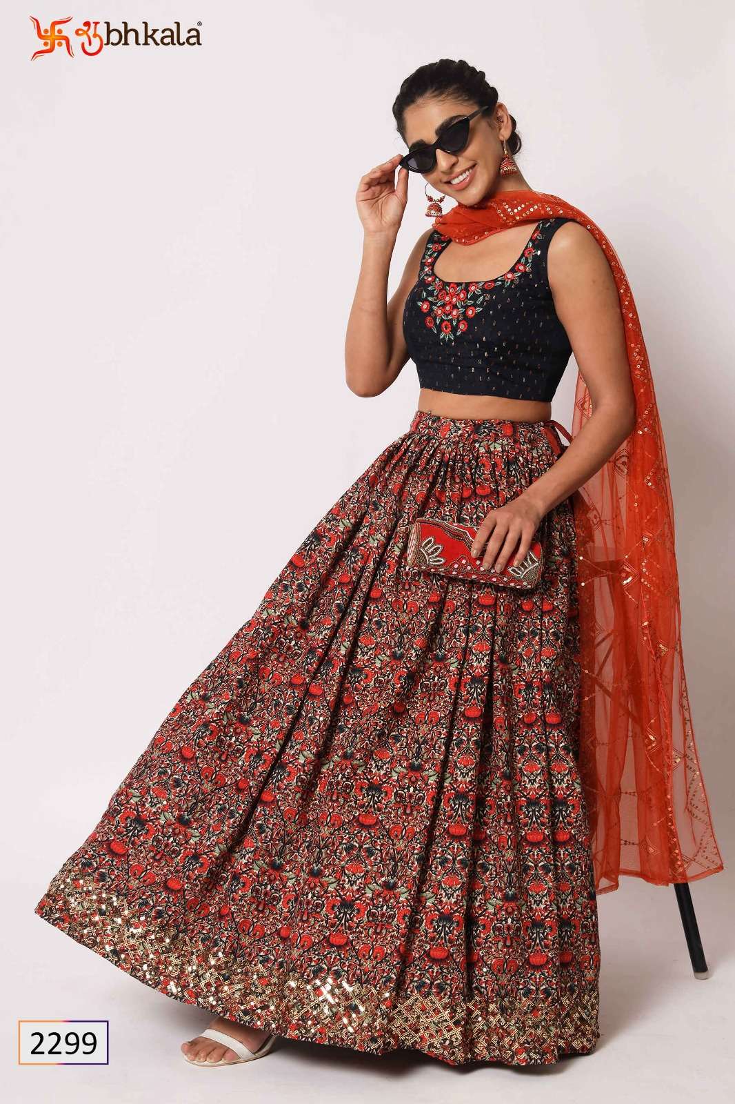Girly Vol-26 By Shubhkala 2291 To 2299 Series Bridal Wear Collection Beautiful Stylish Colorful Fancy Party Wear & Occasional Wear Art Silk/Georgette Lehengas At Wholesale Price
