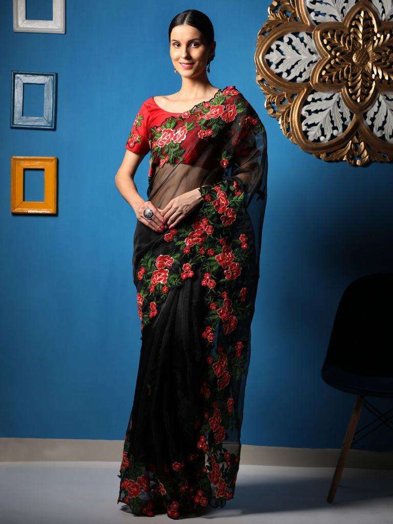 Kavyanjali By Fashid Wholesale 01 To 03 Series Indian Traditional Wear Collection Beautiful Stylish Fancy Colorful Party Wear & Occasional Wear Organza Silk Sarees At Wholesale Price