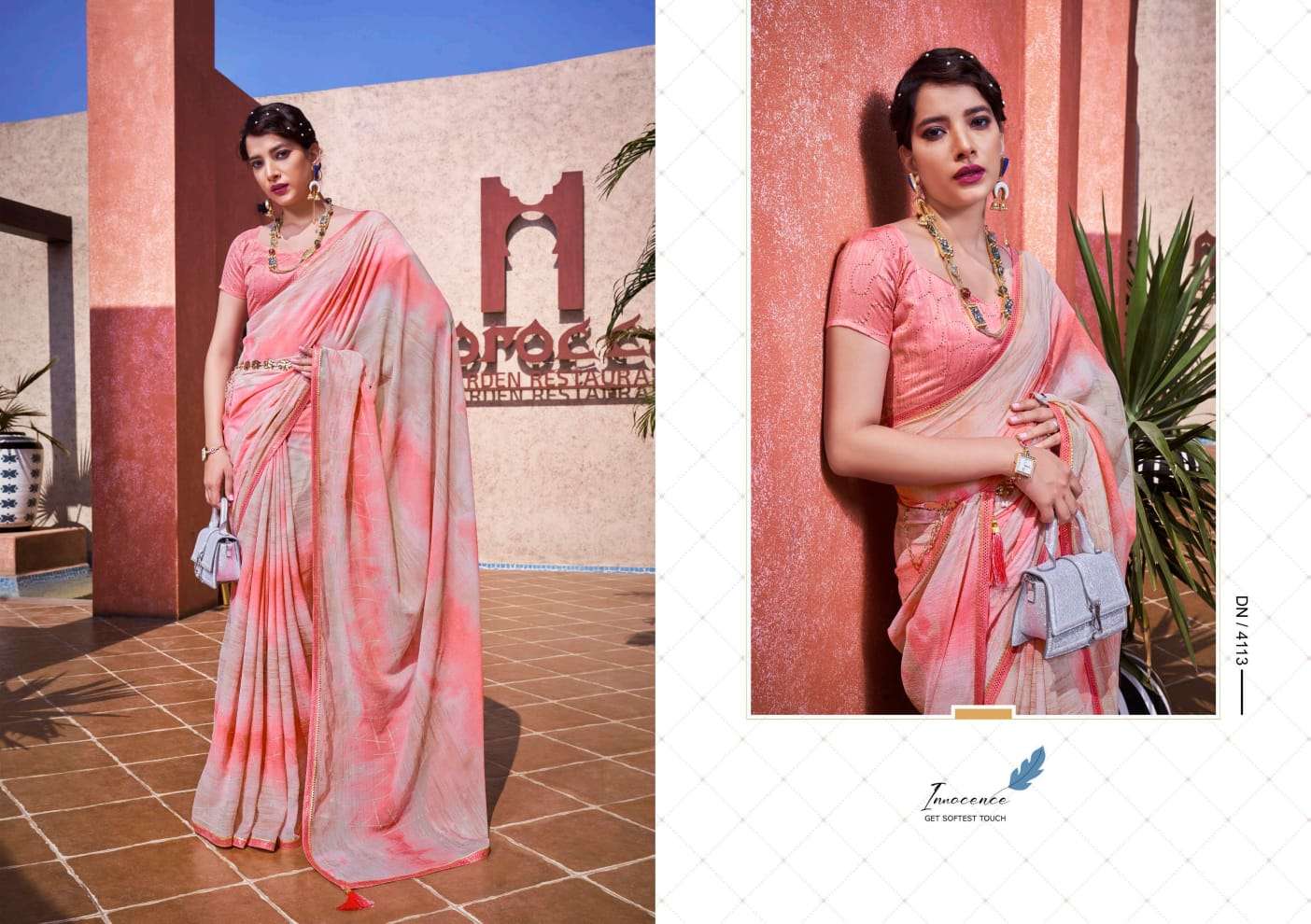 Marie Gold By 5D Designer 4111 To 4118 Series Indian Traditional Wear Collection Beautiful Stylish Fancy Colorful Party Wear & Occasional Wear Fancy Sarees At Wholesale Price