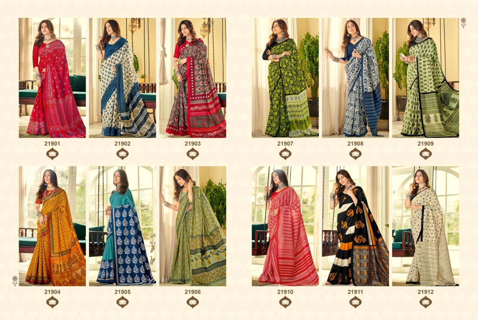 Womaniya Vol-21 By Apple 21901 To 21912 Series Indian Traditional Wear Collection Beautiful Stylish Fancy Colorful Party Wear & Occasional Wear Bhagalpuri Sarees At Wholesale Price