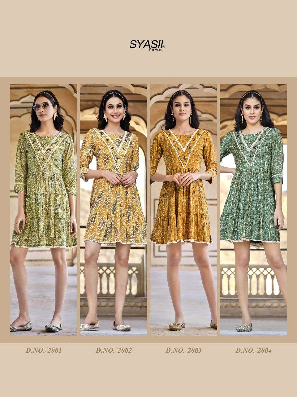 Charming By Syasii 2001 To 2004 Series Designer Stylish Fancy Colorful Beautiful Party Wear & Ethnic Wear Collection Viscose Modal Print Tops At Wholesale Price
