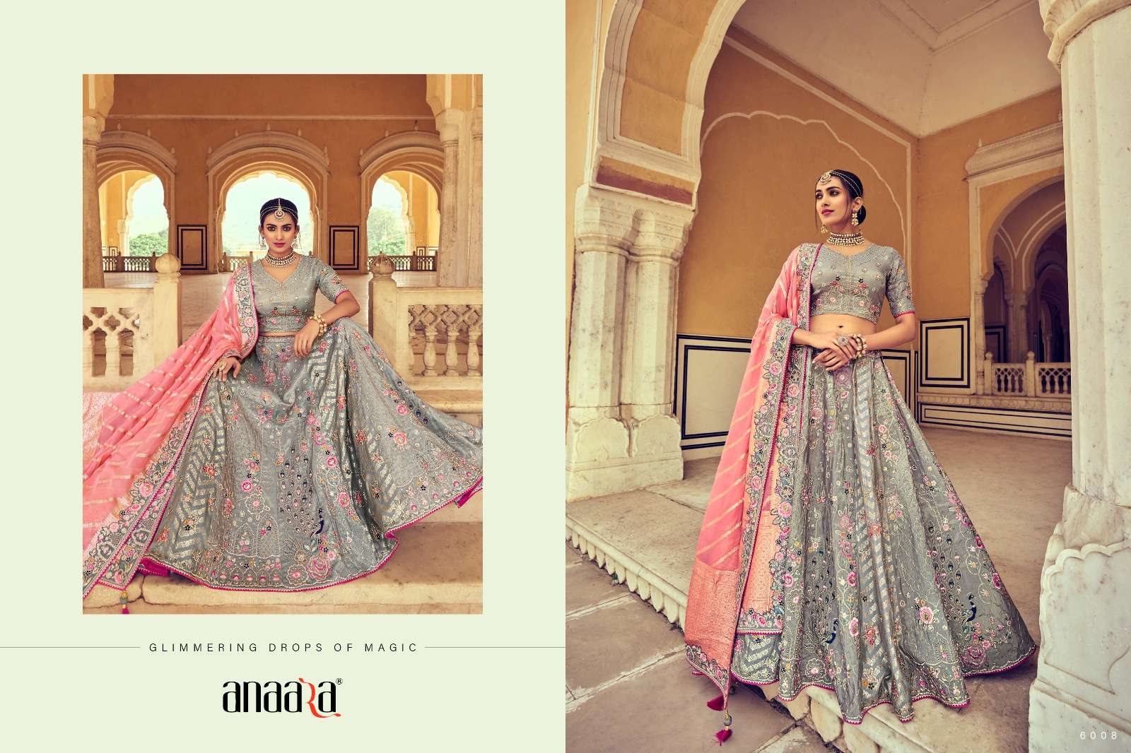 Anaara 6001 Series By Tathastu 6001 To 6012 Series Bridal Wear Collection Beautiful Stylish Colorful Fancy Party Wear & Occasional Wear Fancy Lehengas At Wholesale Price