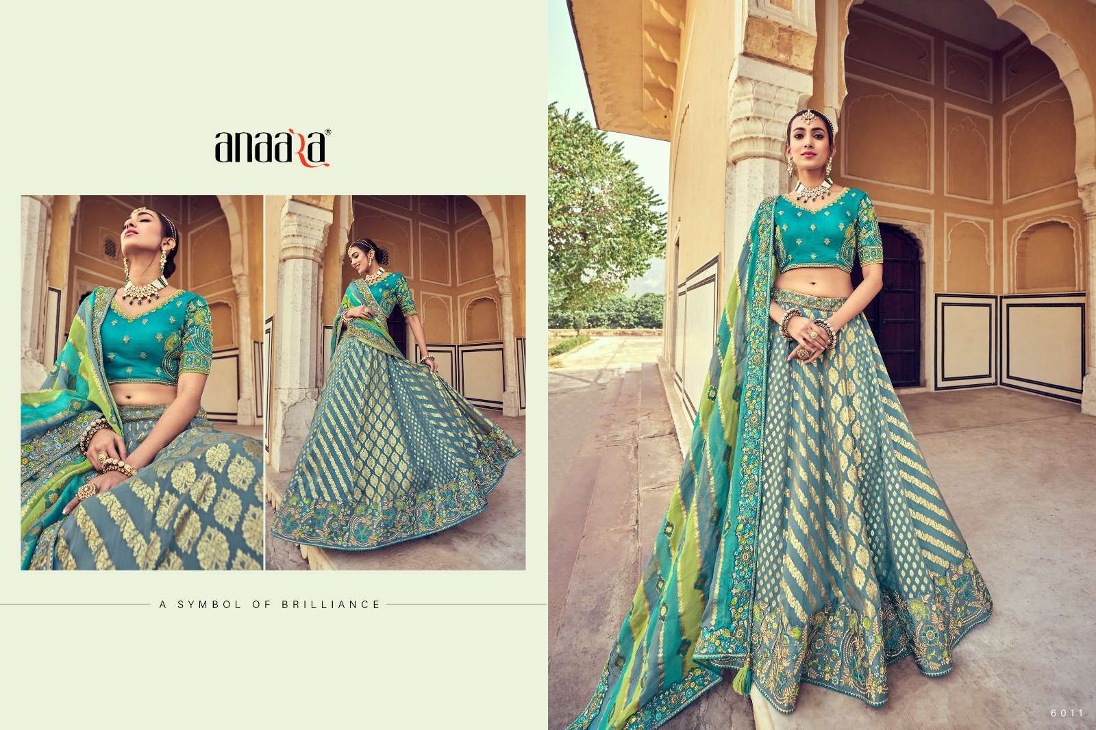 Anaara 6001 Series By Tathastu 6001 To 6012 Series Bridal Wear Collection Beautiful Stylish Colorful Fancy Party Wear & Occasional Wear Fancy Lehengas At Wholesale Price