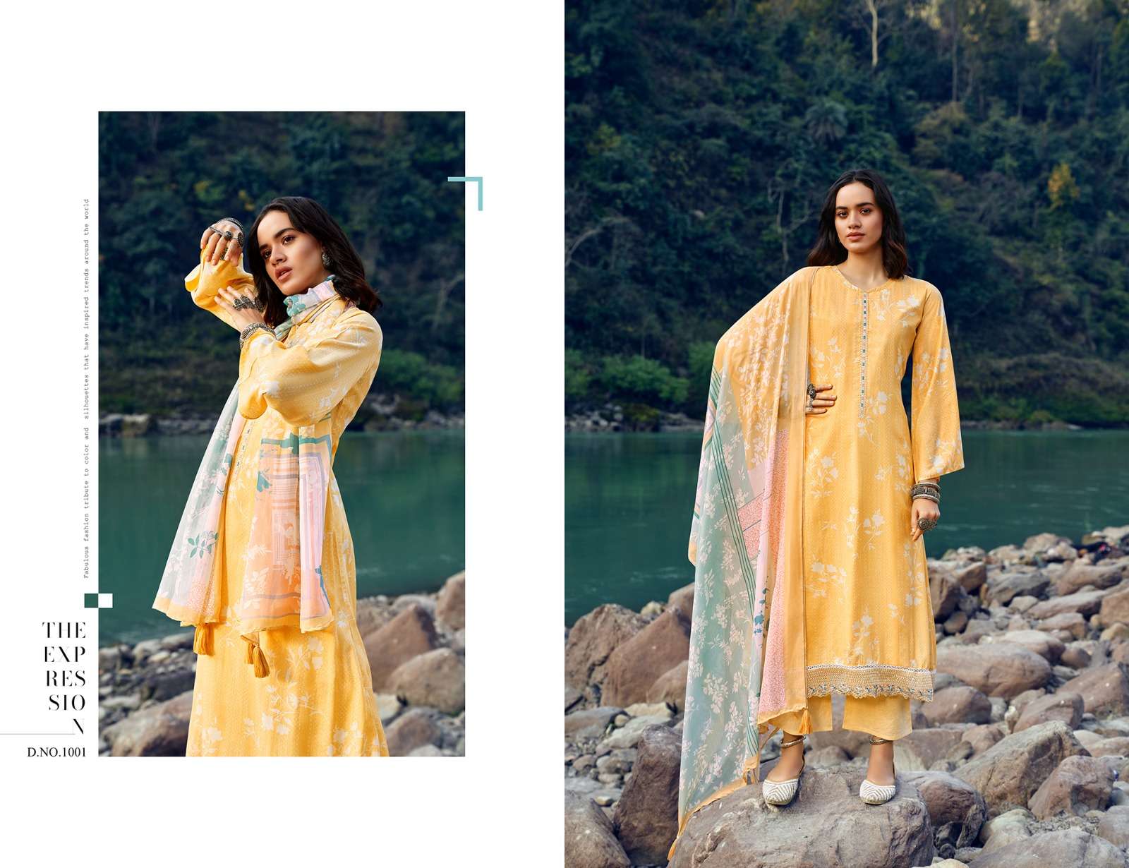 Summer Shine By Rang Fashion 1001 To 1006 Series Beautiful Suits Colorful Stylish Fancy Casual Wear & Ethnic Wear Pure Muslin Dresses At Wholesale Price